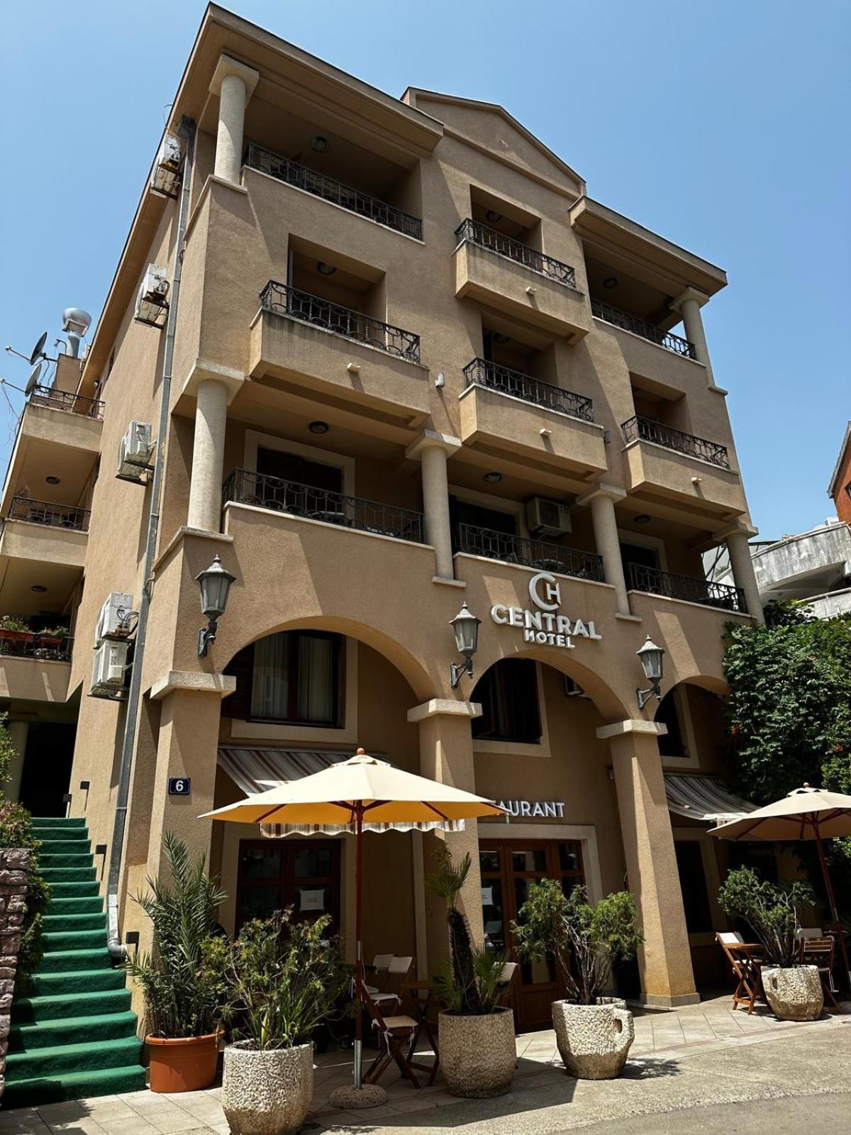 Central Hotel-บุดวา ภายนอก รูปภาพ